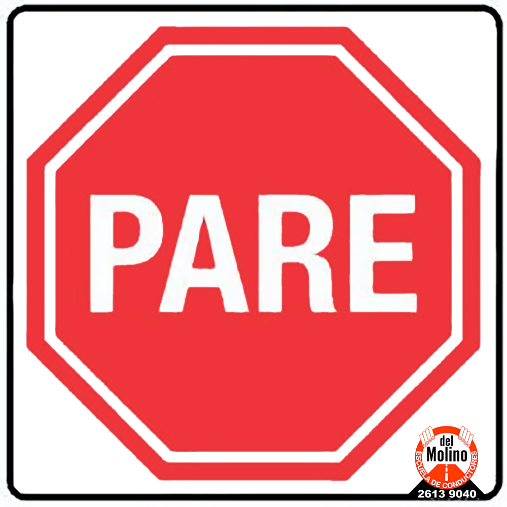 Cartel de Pare en Uruguay 2 cartel de pare Uruguay