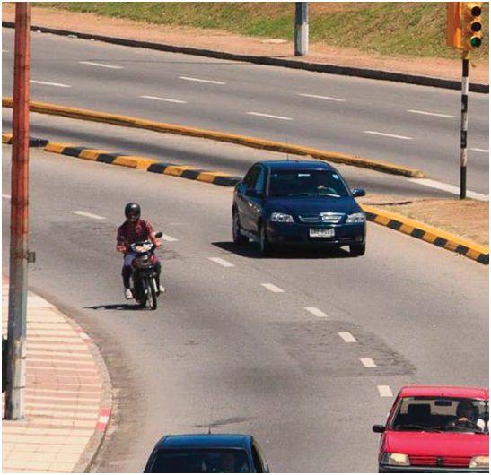 La Conducción de la Moto – Manual de Conducción 8 distancia en transito
