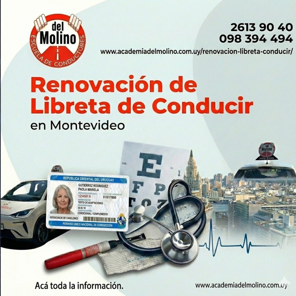 renovación de libreta de conducir